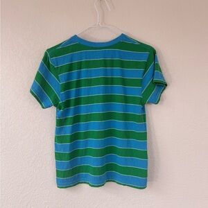 Urban Outfitters Green and Blue Striped Tee
